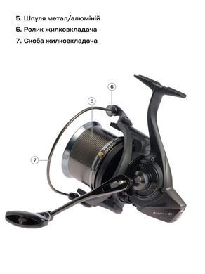 Катушка Brain Mission SE Reel 8000 12+1 BB 4.1:1