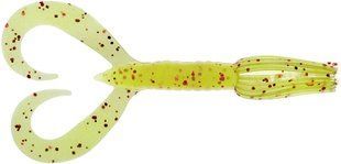 Силікон Keitech Little Spider 2" (8 шт/пак) к:pal#01 chartreuseredflake