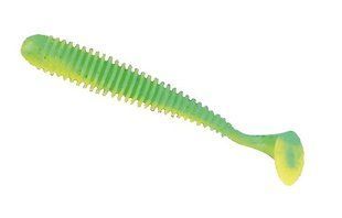 Силикон Nomura Gator (съедобный) 87,5мм 5гр. цвет-014 (chart green) 8шт