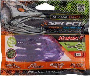 Силікон Select Kraken 3"" #800 (5 шт / уп)