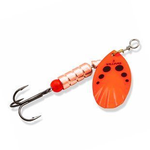 Блесна Williams Vortex Garni UV 7.09gr #Orange Black Dots On Copper (V3D-ORBD)