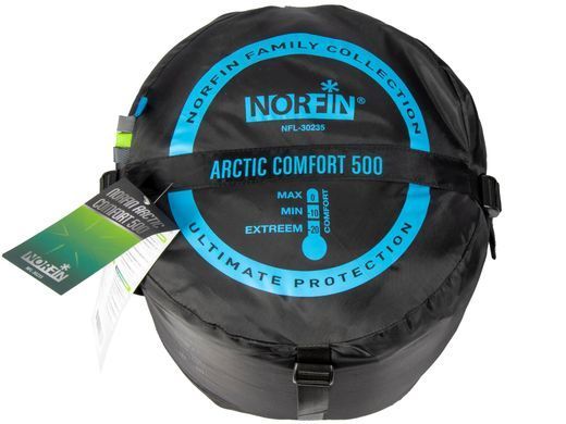 Мішок-ковдра спальн.Norfin ARCTIC COMFORT 500 -10&deg;- (-20&deg;) / 220х80см / NFL L