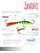 Балансир Lucky John FIN 5 із тр. 70мм/36RT блістер