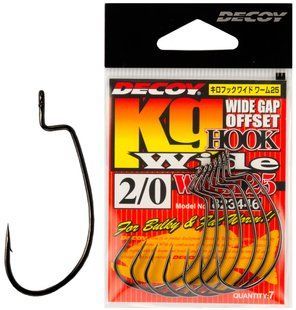 Гачок Decoy Worm25 Hook Wide #2/0 (7 шт/уп)