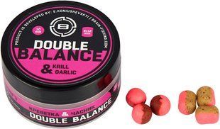 Бойлы Brain Double Balance Krill & Garlic (креветка + чеснок) 10+8х12mm