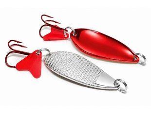 Коливалка SPINNEX LADY - 18г срібло/червоний