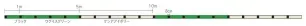Шнур YGK X-Braid Bornrush WX8 200m (multicolor) PE #0.5 12lb/5.6kg