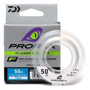 Флюорокарбон Daiwa Prorex FC Leader Super Soft 50m 2.9kg 0.20mm