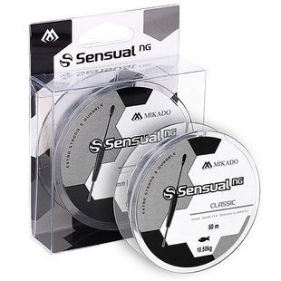 Жилка Mikado Sensual NG Classic 50м 0,16мм 3,40кг (прозорий)