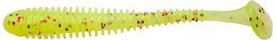 Силікон Keitech Swing Impact 3.5" (8 шт/пак) к:pal#01 chartreuseredflake