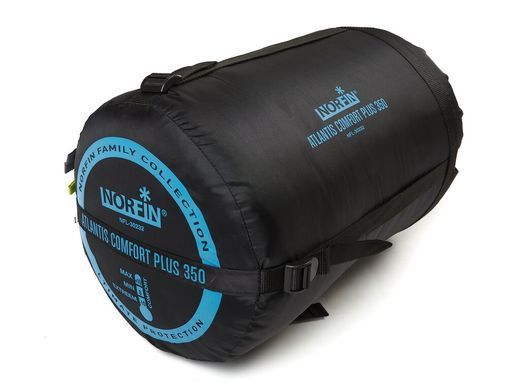 Мішок-ковдра спальн.Norfin ATLANTIS COMFORT PLUS 350 0&deg;- (-10&deg;) / 230х100см / NFL L