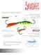 Балансир Lucky John FIN 3 із тр. 40мм/36RT блістер