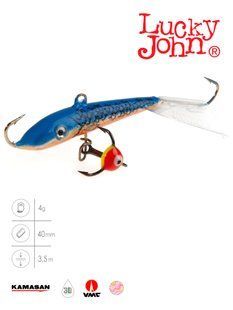 Балансир Lucky John FIN 3 із тр. 40мм/45H блістер