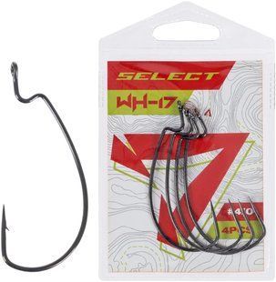 Крючок Select WH-17 #4/0 (4 шт / уп)