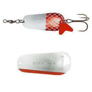 Блесна Cormoran CORA-Z 80мм 45g #Silver/Red scales (50-861045)