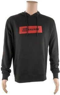 Худи Savage LONG SLEEVE HOODED T-SHIRT XL с капюшоном черный