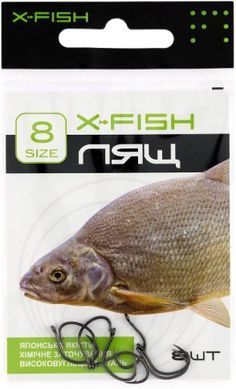 Крючок X-Fish Лящ #8 (8 шт/уп)