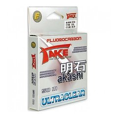 Флюорокарбон Lineaeffe Take AKASHI Fluorocarbon 50м. 0.14мм FishTest 3.00кг Made in Japan
