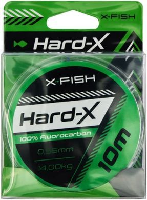 Флюорокарбон X-Fish Hard-X 10m (clear) 0.55mm 14.00kg