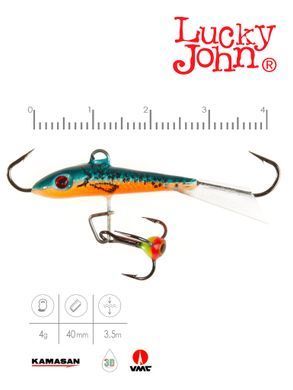 Балансир Lucky John FIN 3 із тр. 40мм/53 блістер