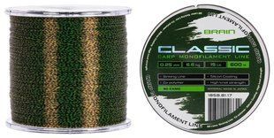 Волосінь Brain Classic Carp Line (3D camo) 600m 0.25mm 15lb 6.6kg