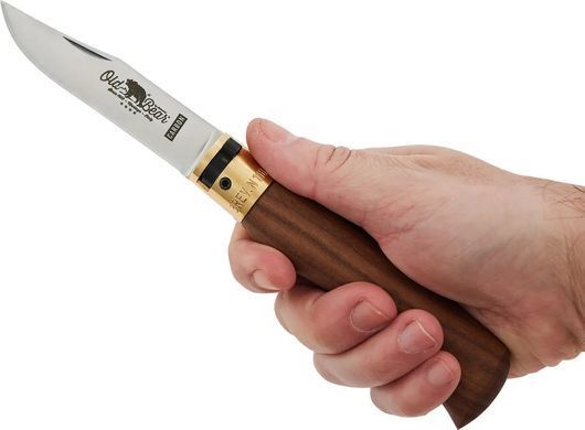 Нож Old Bear Classic L, C70 steel, Walnut wood ц:walnut