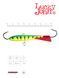Балансир Lucky John CLASSIC 8 80мм/36RT