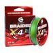 Шнур YACUMA 4-Braid 100м 0.18мм 10.1кг (зеленый)