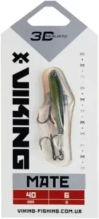 Балансир Viking Fishing Mate Ice Jig 40mm 6g #18 Golden Green