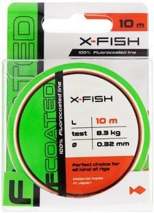 Флюорокарбон X-Fish FCoated 10m 0.32mm 8.3kg