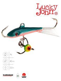 Балансир Lucky John FIN 3 із тр. 40мм/54 блістер