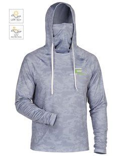 Реглан с капюшоном и защитой от "UV" Feeder Concept UV HOODIE (90%Ny,10%Spandex) / р.XL