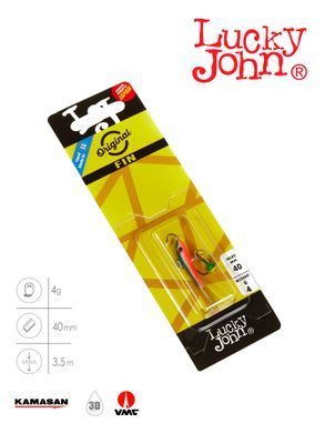 Балансир Lucky John FIN 3 із тр. 40мм/54 блістер