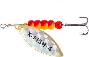 Блесна X-Fish Trophy №4 16.5g Gold rainbow