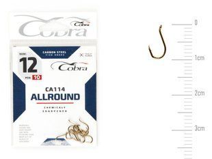 Крючки Cobra Allround BEAK сер. CA114 разм. 012 10шт.
