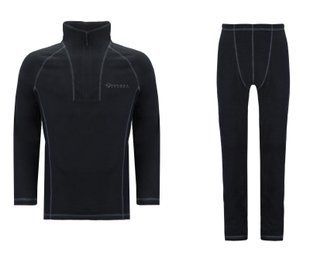 Термобелье Viverra Soft Warm ZIP Black S (РБ-2230151)