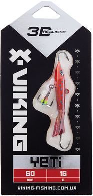 Балансир Viking Fishing Yeti Ice Jig 60mm 16.0g #07 Coral Trout