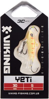 Балансир Viking Fishing Yeti Ice Jig 30mm 5.0g #06 Japanese School