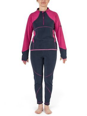 Термокомплект жен.микрофлис Norfin Women PERFORMANCE SPACE BLUE (серо-пурпурн., 1-й/2-й шар) S