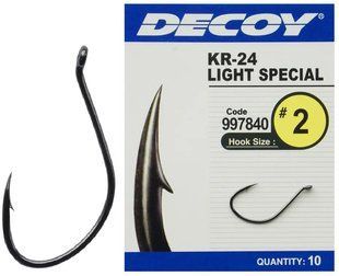 Крючок Decoy KR-24 Light Special 02, 10 шт/уп