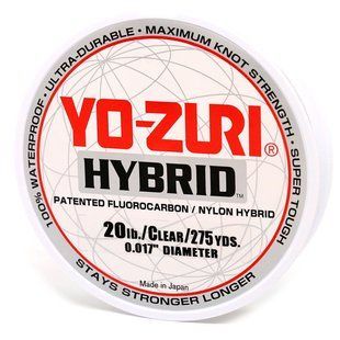 Жилка Yo-Zuri Hybrid 252m 9.0kg 0.438mm (R519-CL)