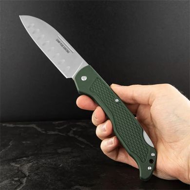 Нож Ontario Knife Camp Plus Santoku ц:green