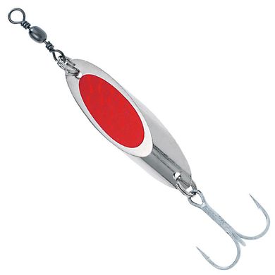 Кастмастер Balzer Colonel Z disc spoon срібло + червона 3Dнакл. 15гр.
