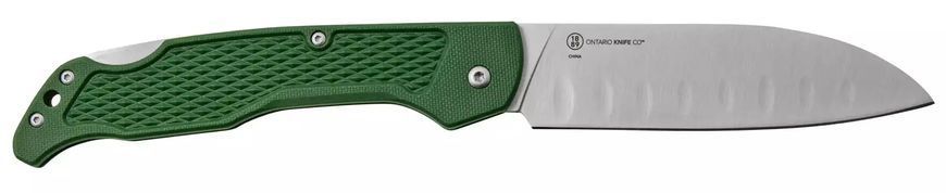 Нож Ontario Knife Camp Plus Santoku ц:green