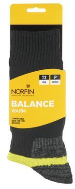 Носки Norfin T2P BALANCE WARM CREW (75% акрил,20% полиэст., 5% эласт.)р.(45-47) XL