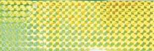 Наклейка 3D Balzer для блешень yellow / waves 2шт.