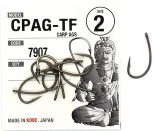 Крючки Fudo Carp AGS TFC 2 (8 шт.)