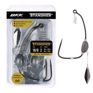 Офсетний гачок відвантажений BKK Тitan Diver+ #16/0 (A-EW-9660)