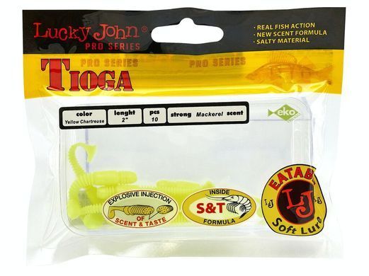 Віброхвіст силікон. TIOGA LJ Pro Series 2 "/ S88 *10
