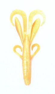 Силикон Nomura Monster Bass (съедобный) 95мм 5гр. цвет-054 (orange glitter) 8шт